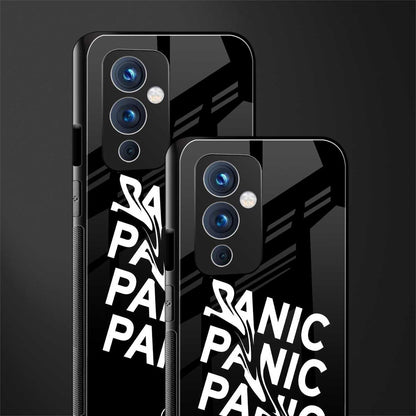 panic back phone cover | glass case for oneplus 9