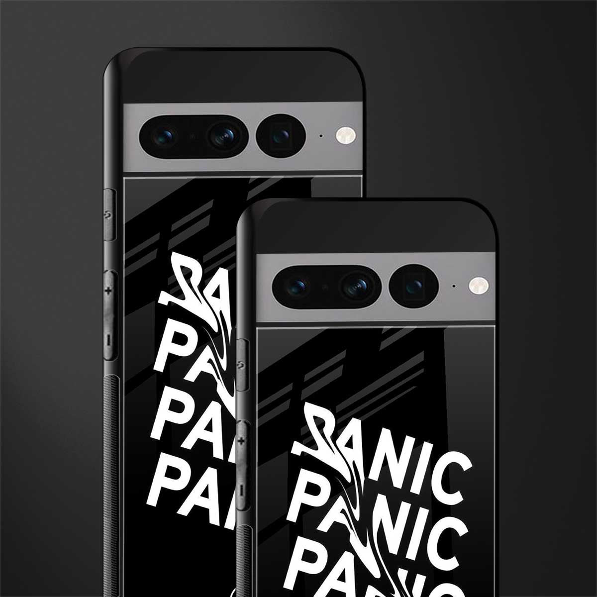 panic back phone cover | glass case for google pixel 7 pro