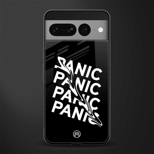 panic back phone cover | glass case for google pixel 7 pro