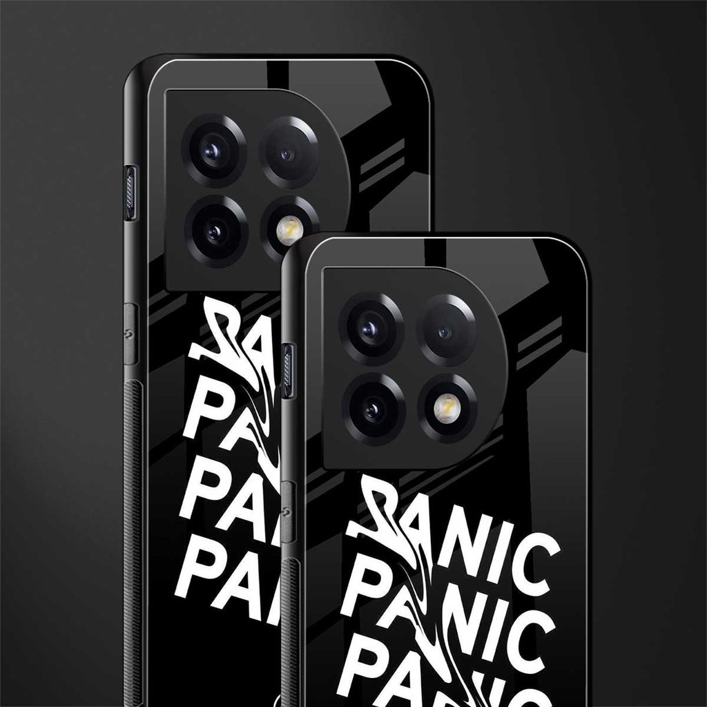 panic back phone cover | glass case for oneplus 11