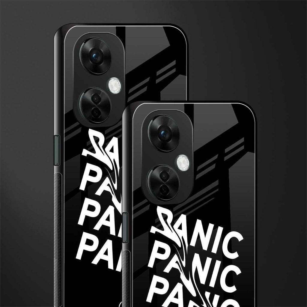panic back phone cover | glass case for oneplus nord ce 3 lite