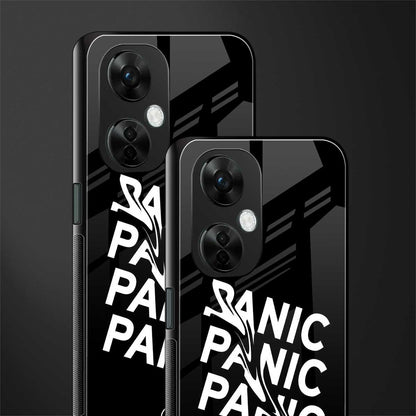 panic back phone cover | glass case for oneplus nord ce 3 lite