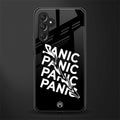 panic back phone cover | glass case for samsun galaxy a24 4g