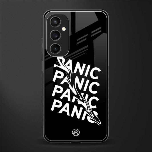 panic back phone cover | glass case for samsung galaxy s23 fe 5g