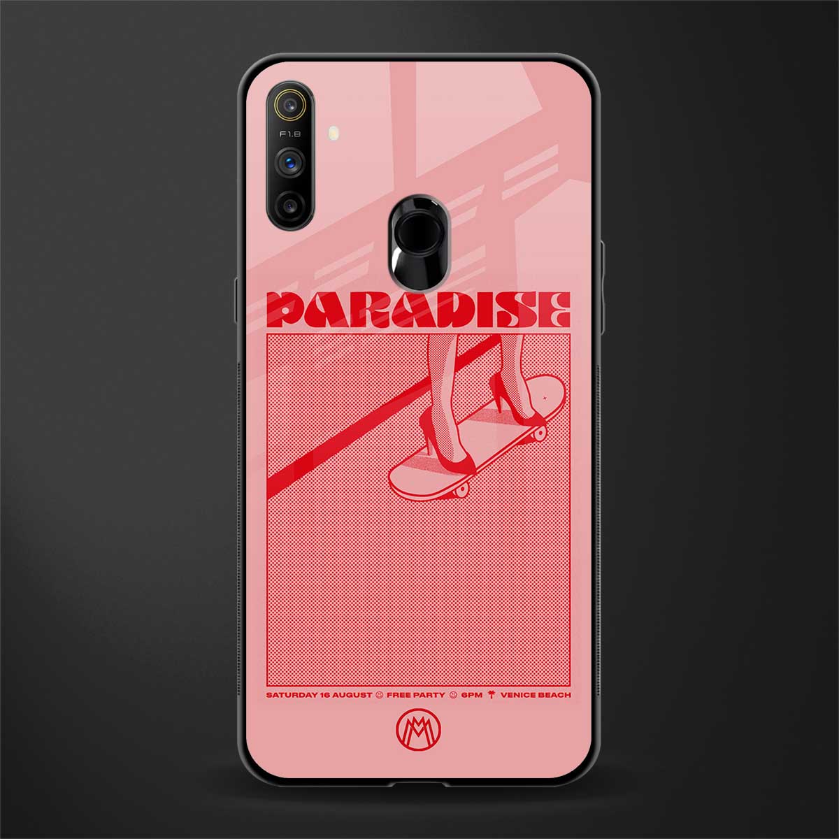 paradise glass case for realme narzo 20a image