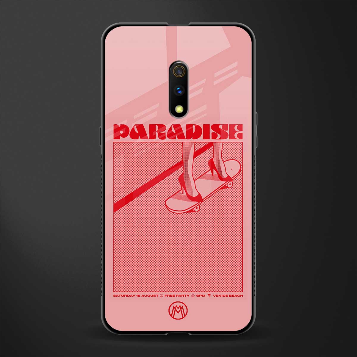 paradise glass case for realme x image