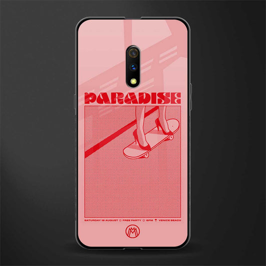 paradise glass case for realme x image