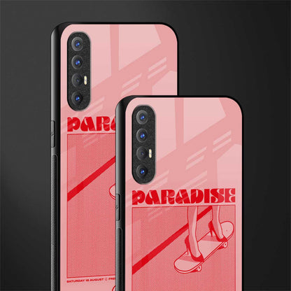 paradise glass case for oppo reno 3 pro image-2