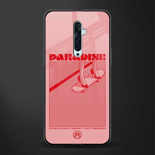 paradise glass case for oppo reno 2f image