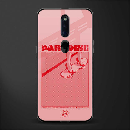 paradise glass case for oppo f11 pro image