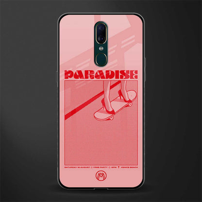 paradise glass case for oppo f11 image