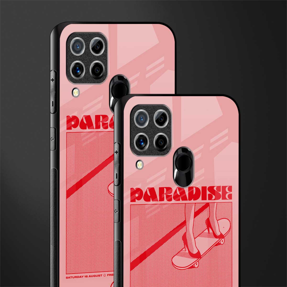 paradise glass case for realme c15 image-2