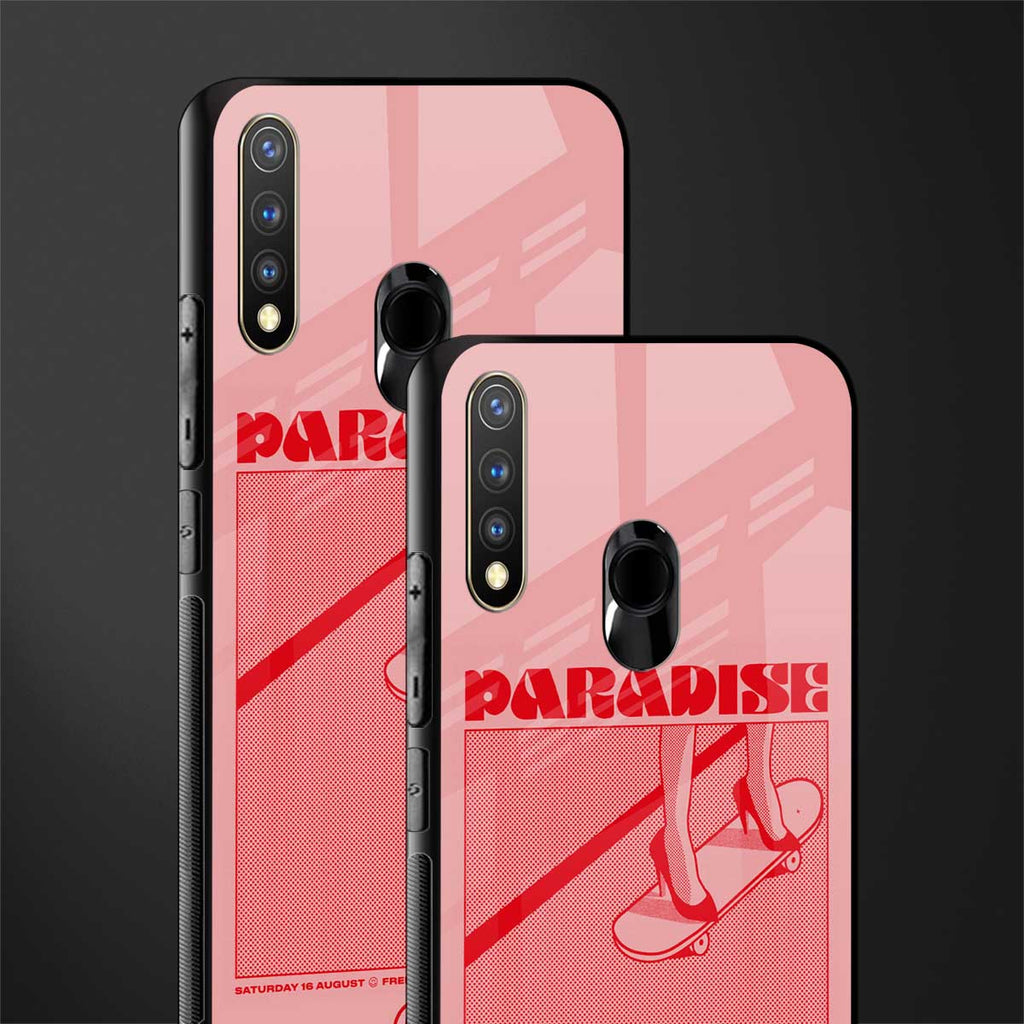 paradise glass case for vivo u20 image-2