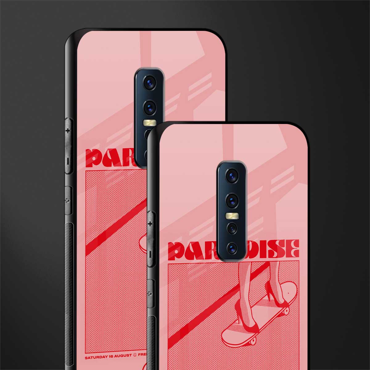 paradise glass case for vivo v17 pro image-2