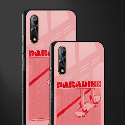 paradise glass case for vivo z1x image-2