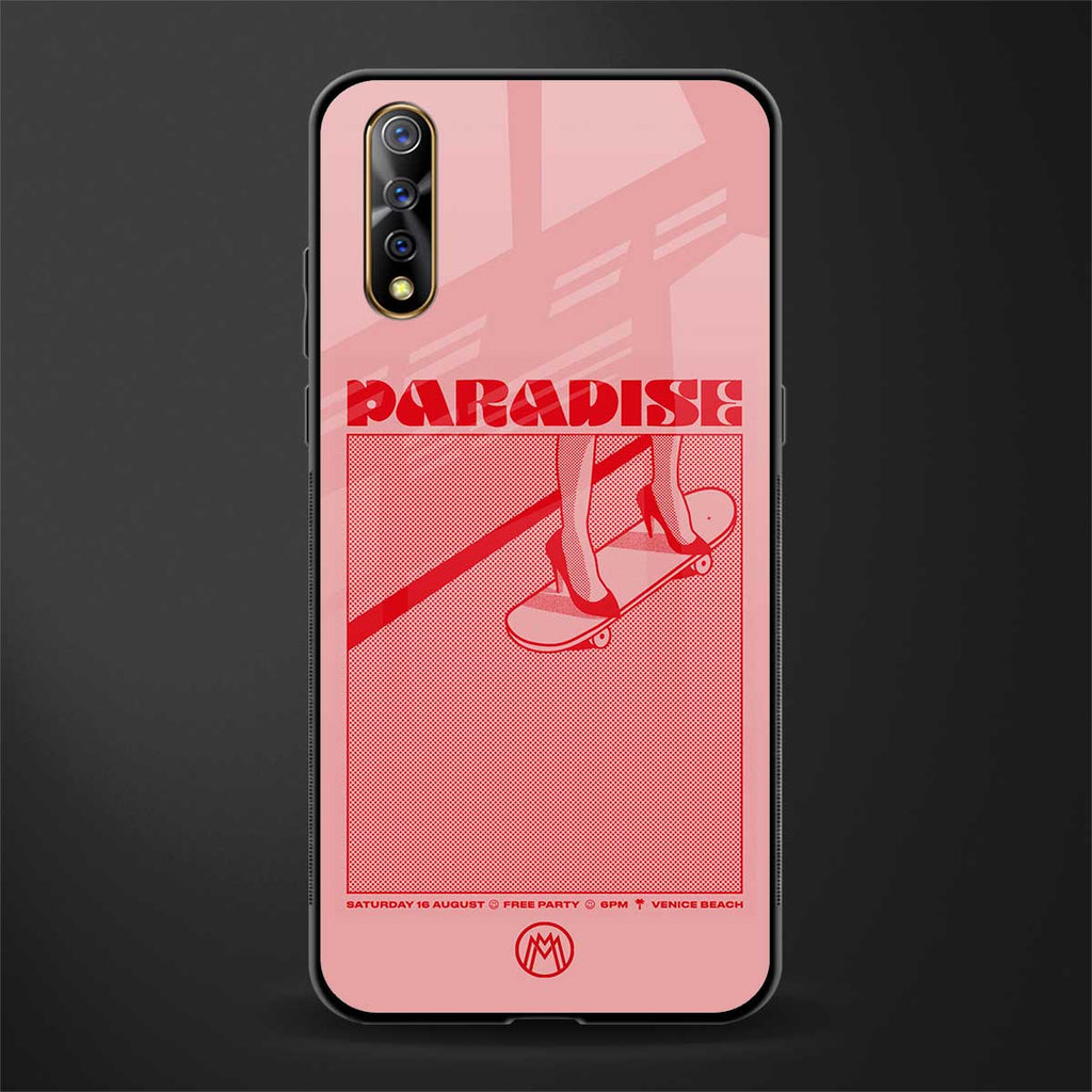 paradise glass case for vivo s1 image