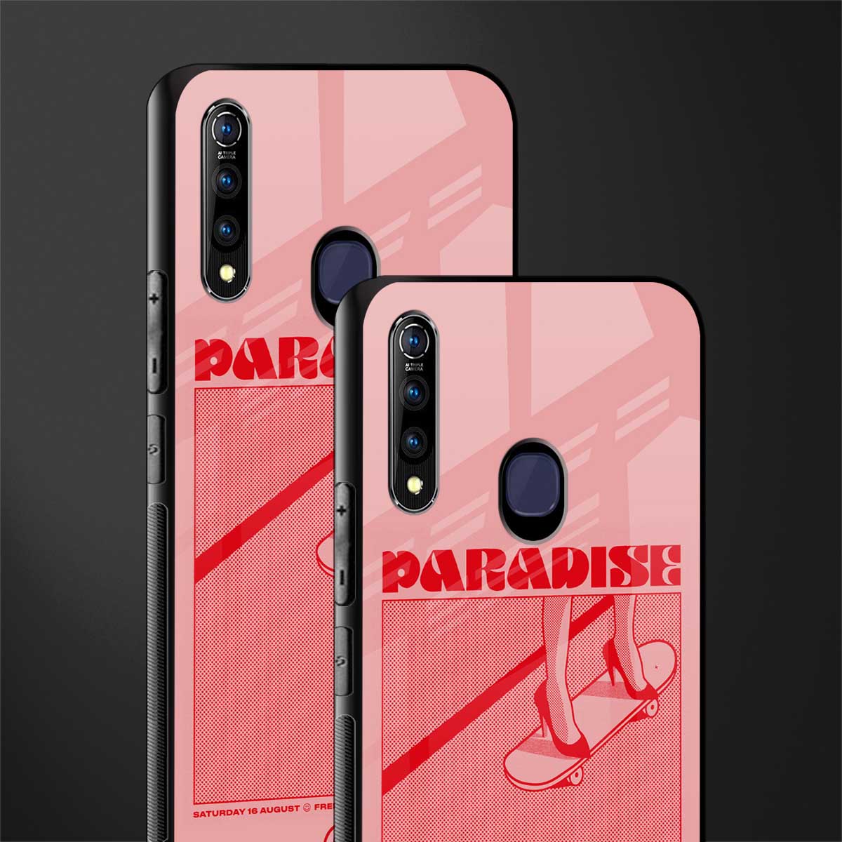 paradise glass case for vivo z1 pro image-2