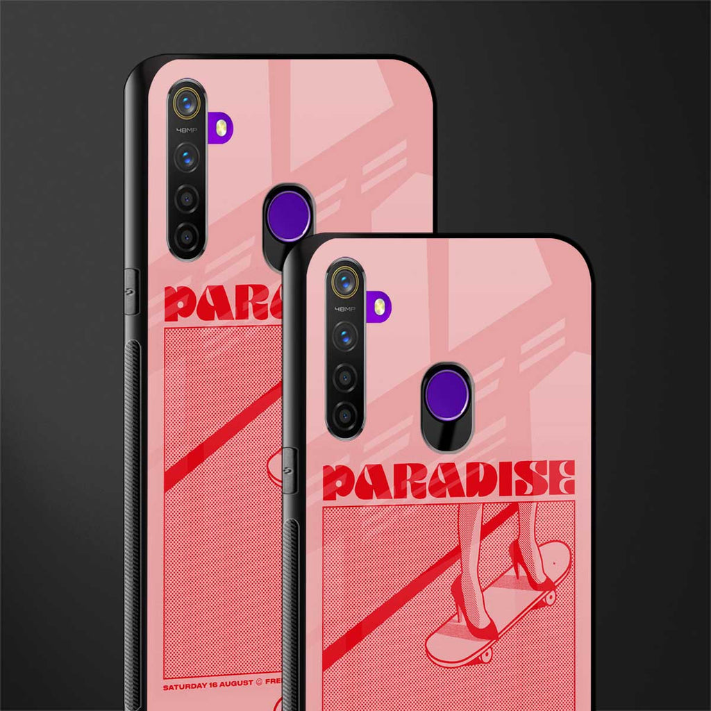 paradise glass case for realme 5 image-2