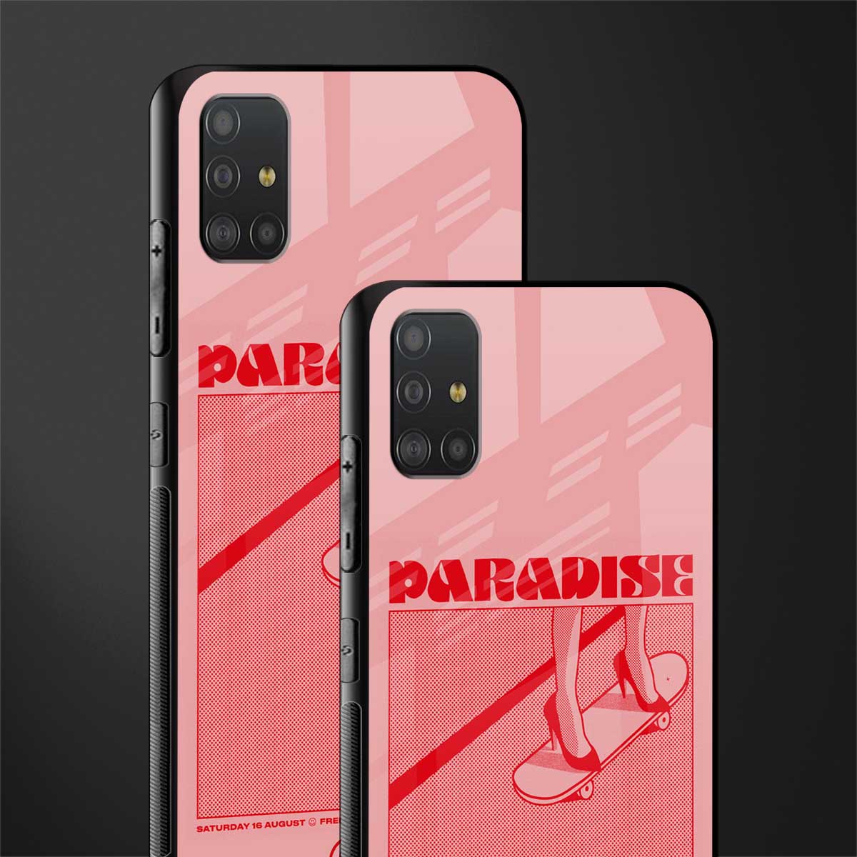 paradise glass case for samsung galaxy a51 image-2