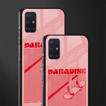 paradise glass case for samsung galaxy a71 image-2