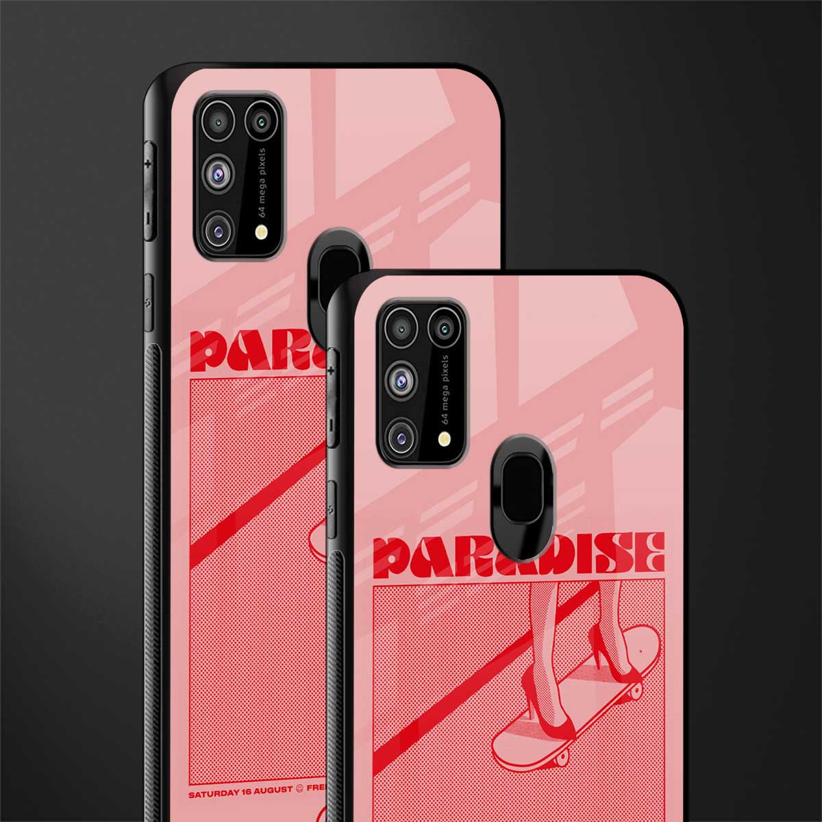 paradise glass case for samsung galaxy m31 image-2