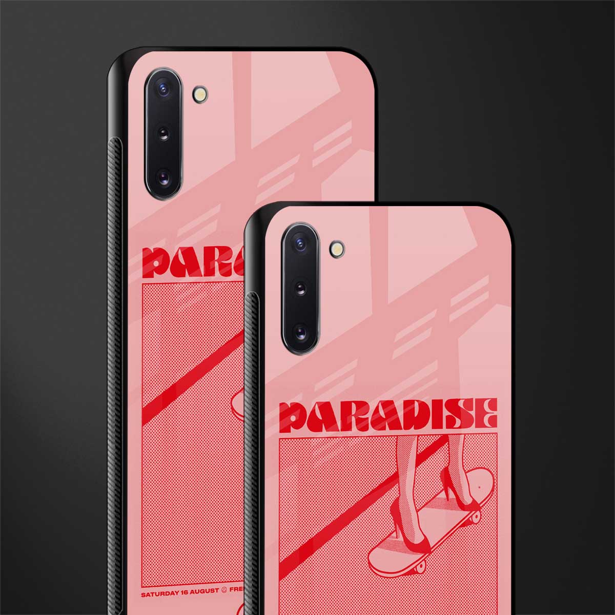 paradise glass case for samsung galaxy note 10 image-2