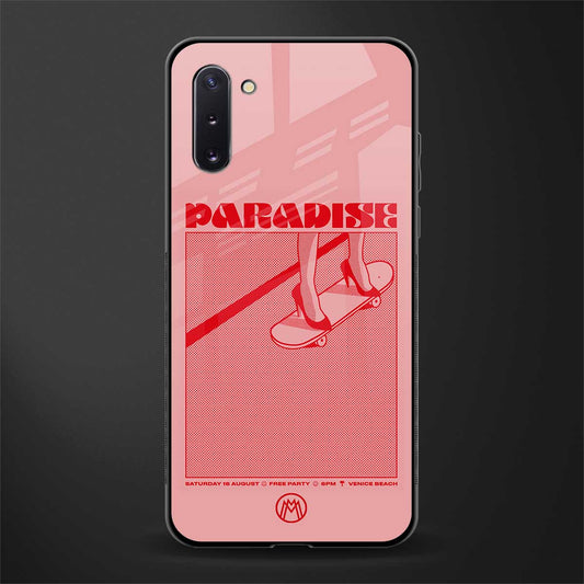 paradise glass case for samsung galaxy note 10 image