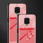 paradise glass case for redmi note 9 pro image-2