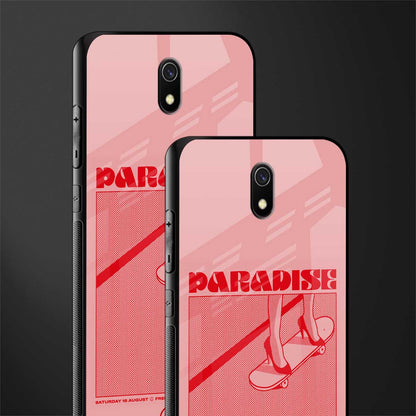 paradise glass case for redmi 8a image-2