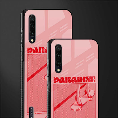 paradise glass case for mi a3 redmi a3 image-2