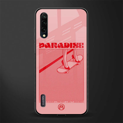 paradise glass case for mi a3 redmi a3 image