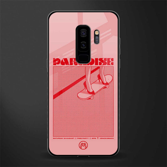 paradise glass case for samsung galaxy s9 plus image