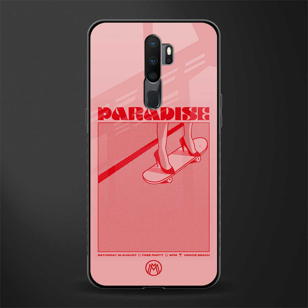 paradise glass case for oppo a9 2020 image