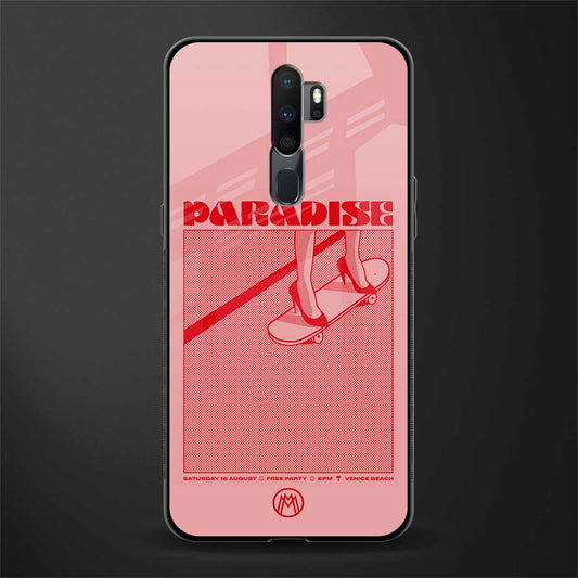 paradise glass case for oppo a9 2020 image