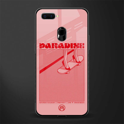 paradise glass case for oppo a11k image