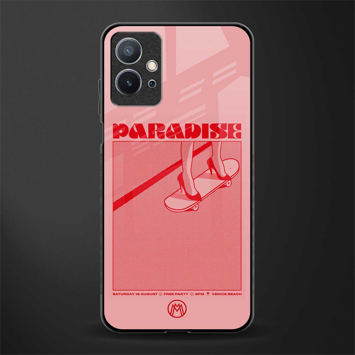 paradise glass case for vivo t1 5g image