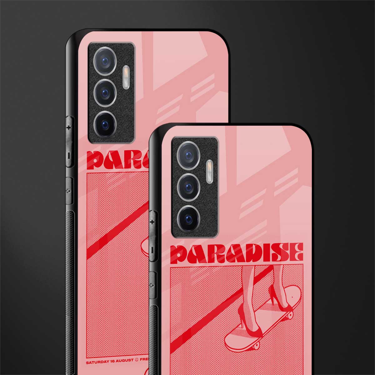 paradise glass case for vivo v23e image-2