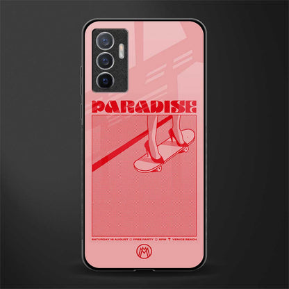 paradise glass case for vivo v23e image