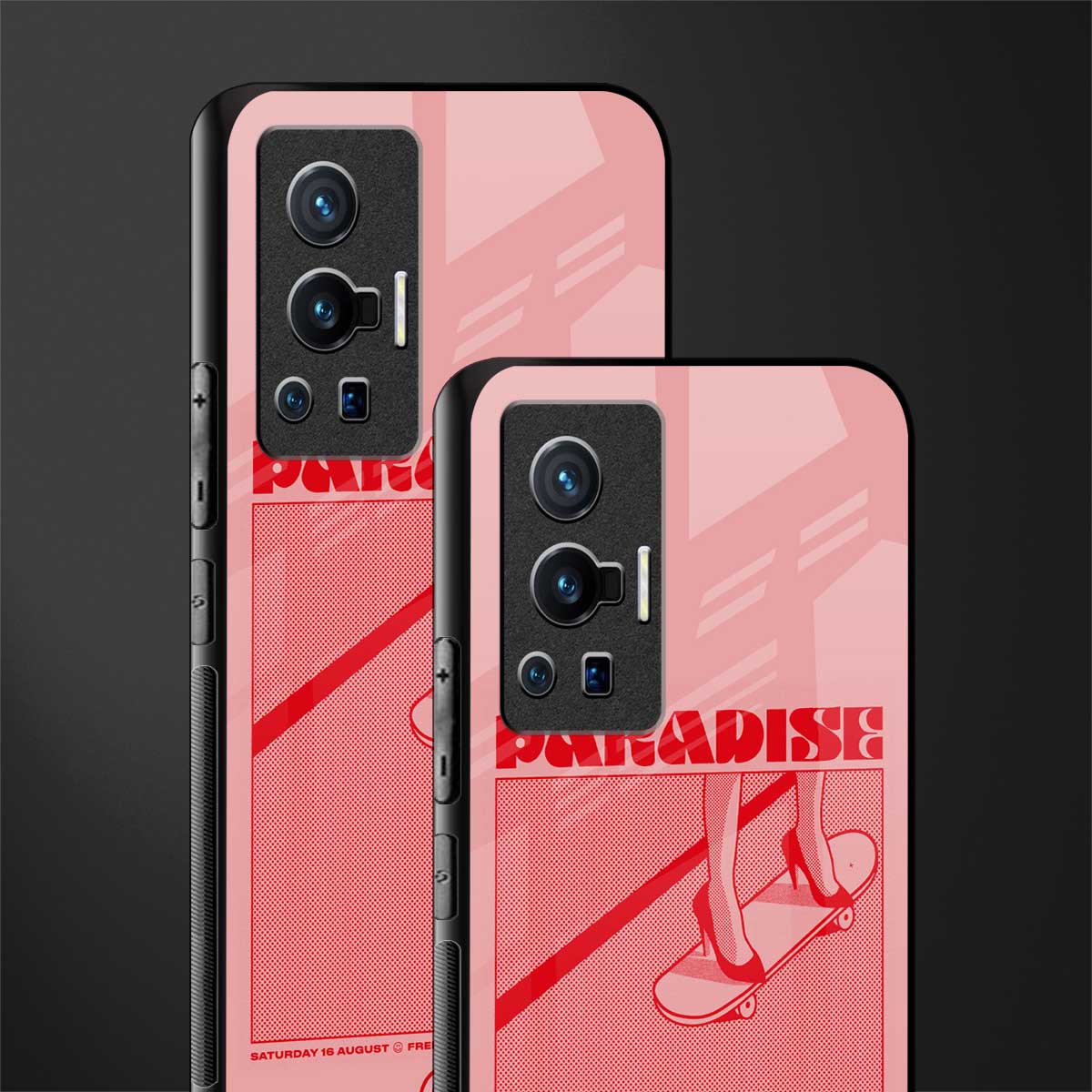 paradise glass case for vivo x70 pro image-2