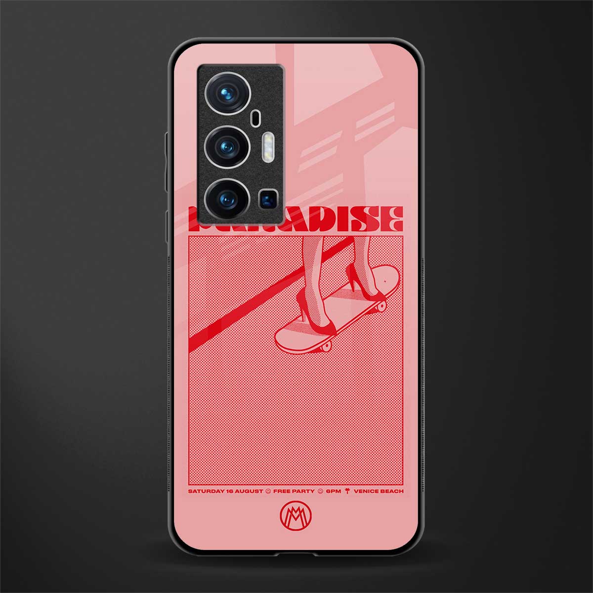 paradise glass case for vivo x70 pro plus image