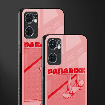 paradise glass case for oppo reno7 5g image-2