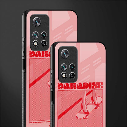 paradise glass case for poco m4 pro 5g image-2