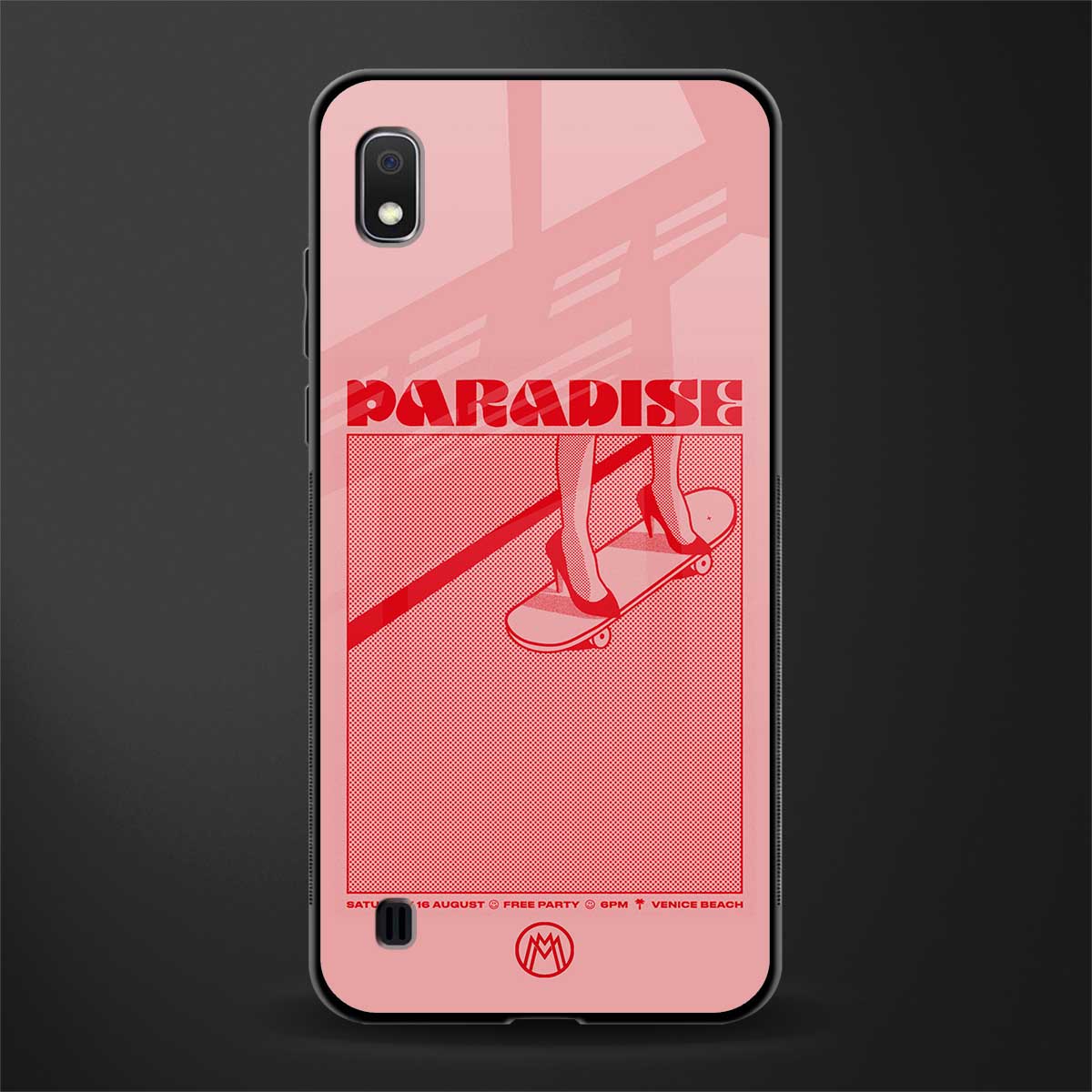 paradise glass case for samsung galaxy a10 image