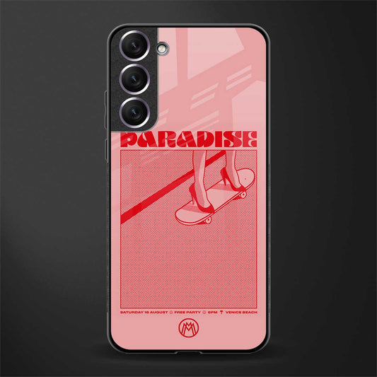 paradise glass case for samsung galaxy s21 image