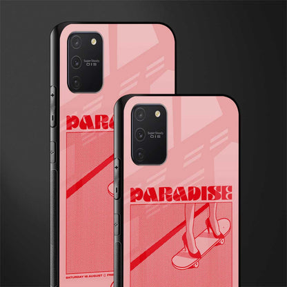 paradise glass case for samsung galaxy a91 image-2