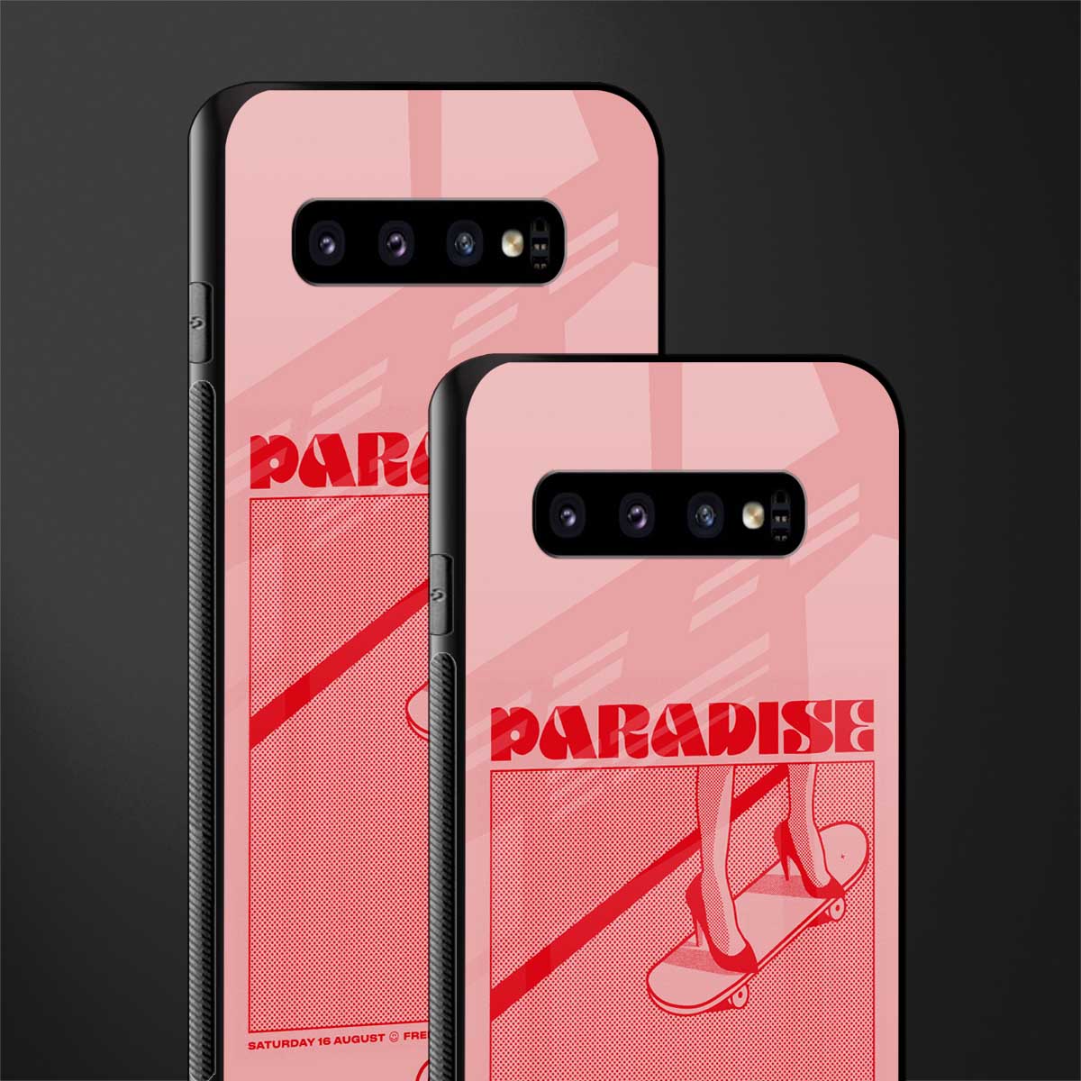 paradise glass case for samsung galaxy s10 image-2