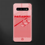 paradise glass case for samsung galaxy s10 plus image