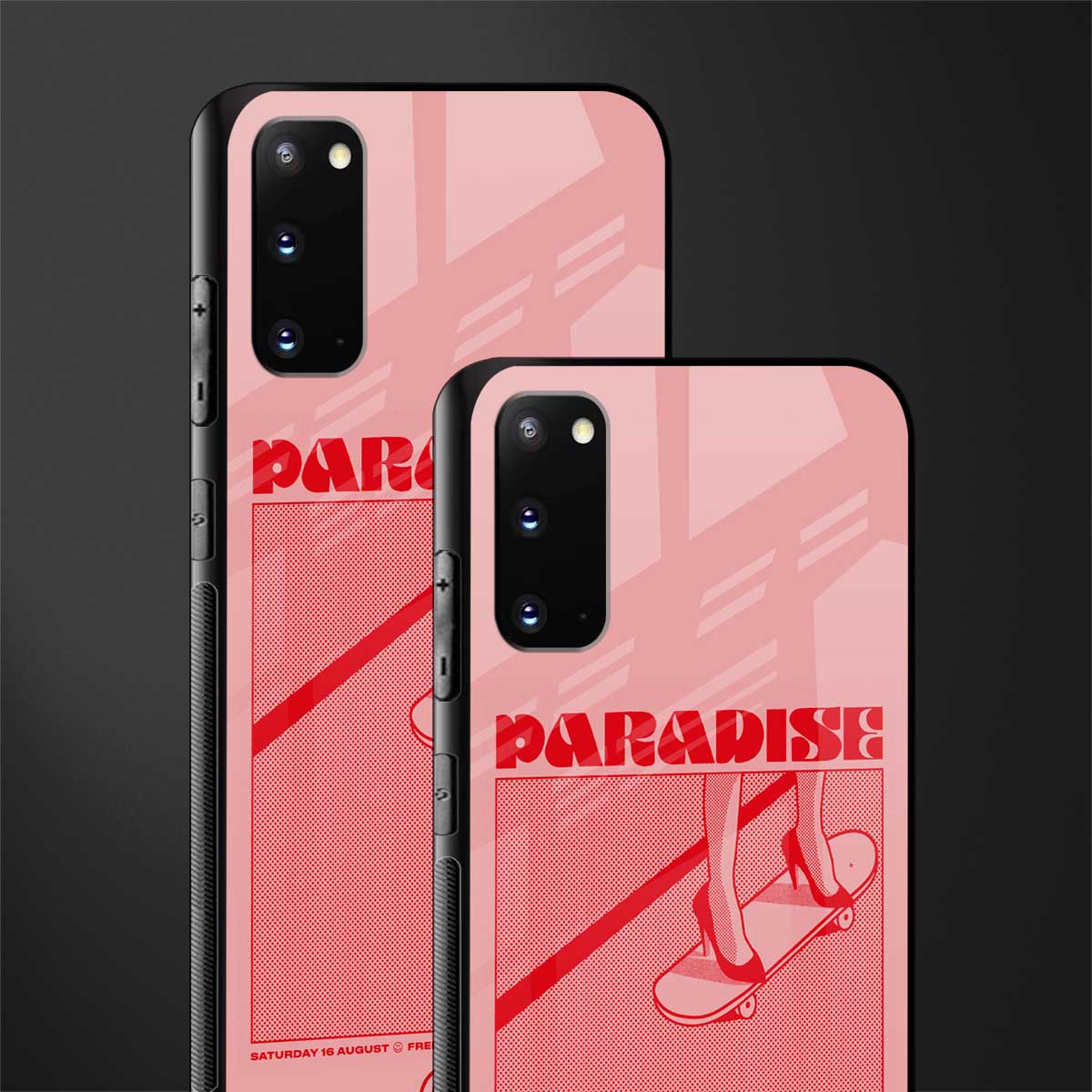 paradise glass case for samsung galaxy s20 image-2