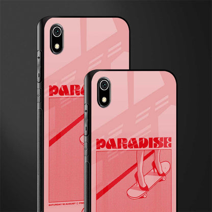 paradise glass case for redmi 7a image-2