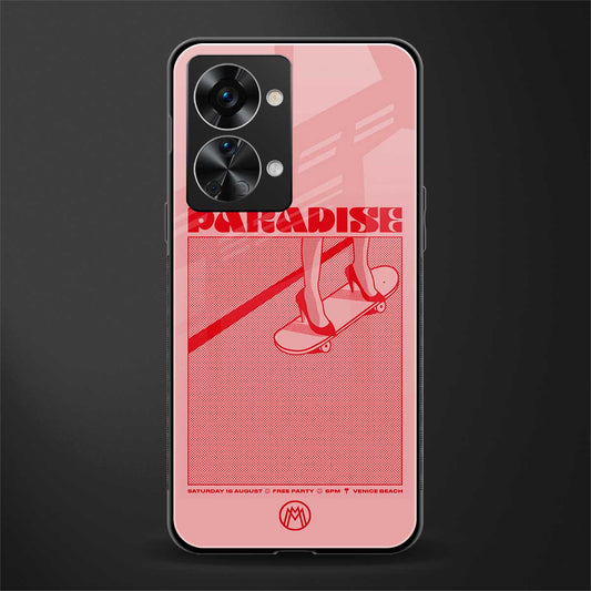 paradise glass case for phone case | glass case for oneplus nord 2t 5g